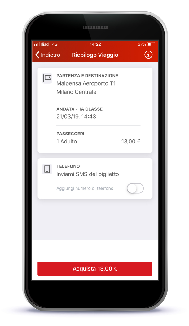 trenord app step 3